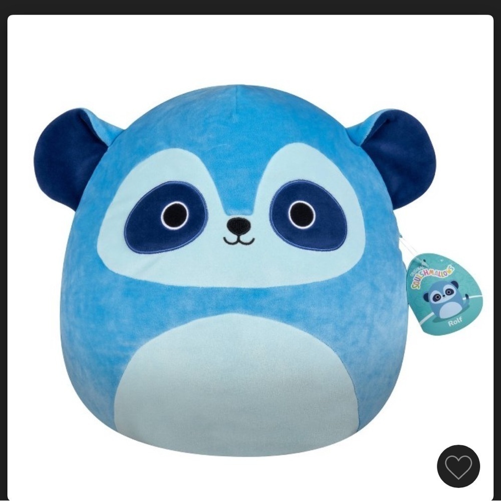 New Squishmallows 14" Blue Lemur Plush. - Picture 1 of 6
